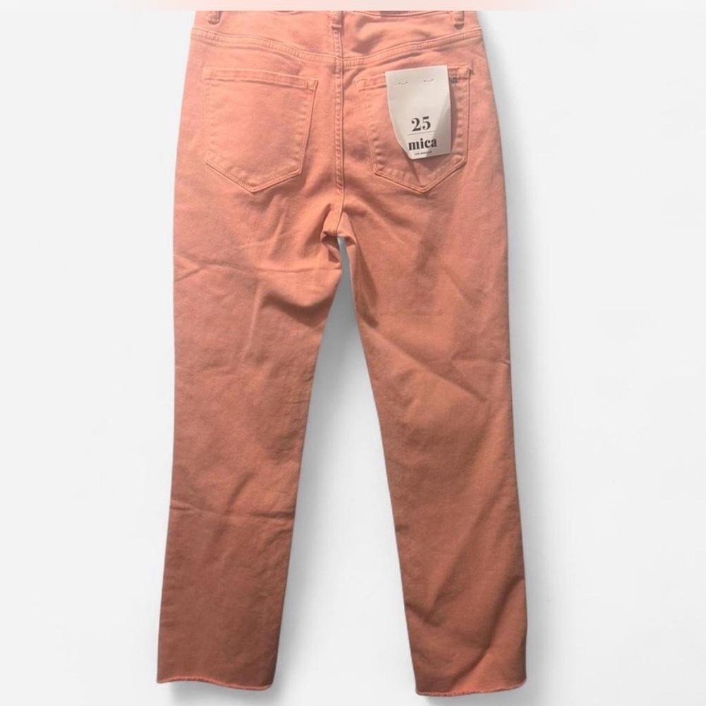 NWT MICA SIZE 25 Women's Coral Pink Jeans - Picture 2 of 8